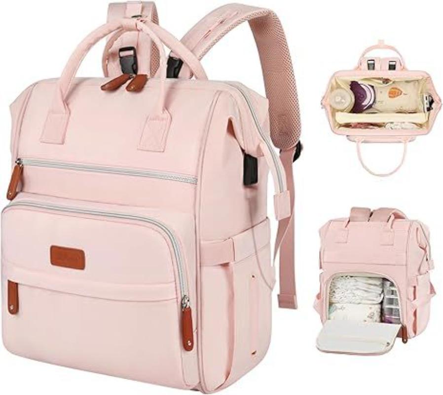 Windproof, Lightweight, and Spacious Baby Diaper Storage Bag with Outdoor Waterproof, Multifunctional Insulation and Mom s Bag Features рожевий
Windproof, Lightweight, and Spacious Baby Diaper Storage Bag with Outdoor Waterproof, Multifunctional Insulation and Mom s Bag Features рожевий