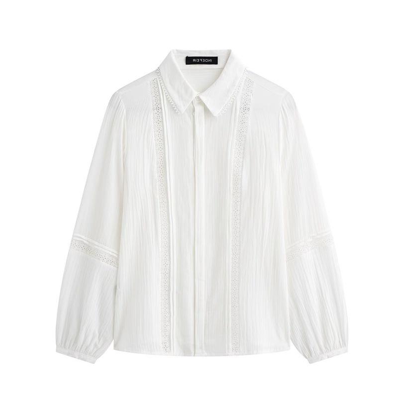 TAOP&ZA Women s Spring/Summer Casual Loose Lapel Shirt Large 
TAOP&ZA Women s Spring/Summer Casual Loose Lapel Shirt Large