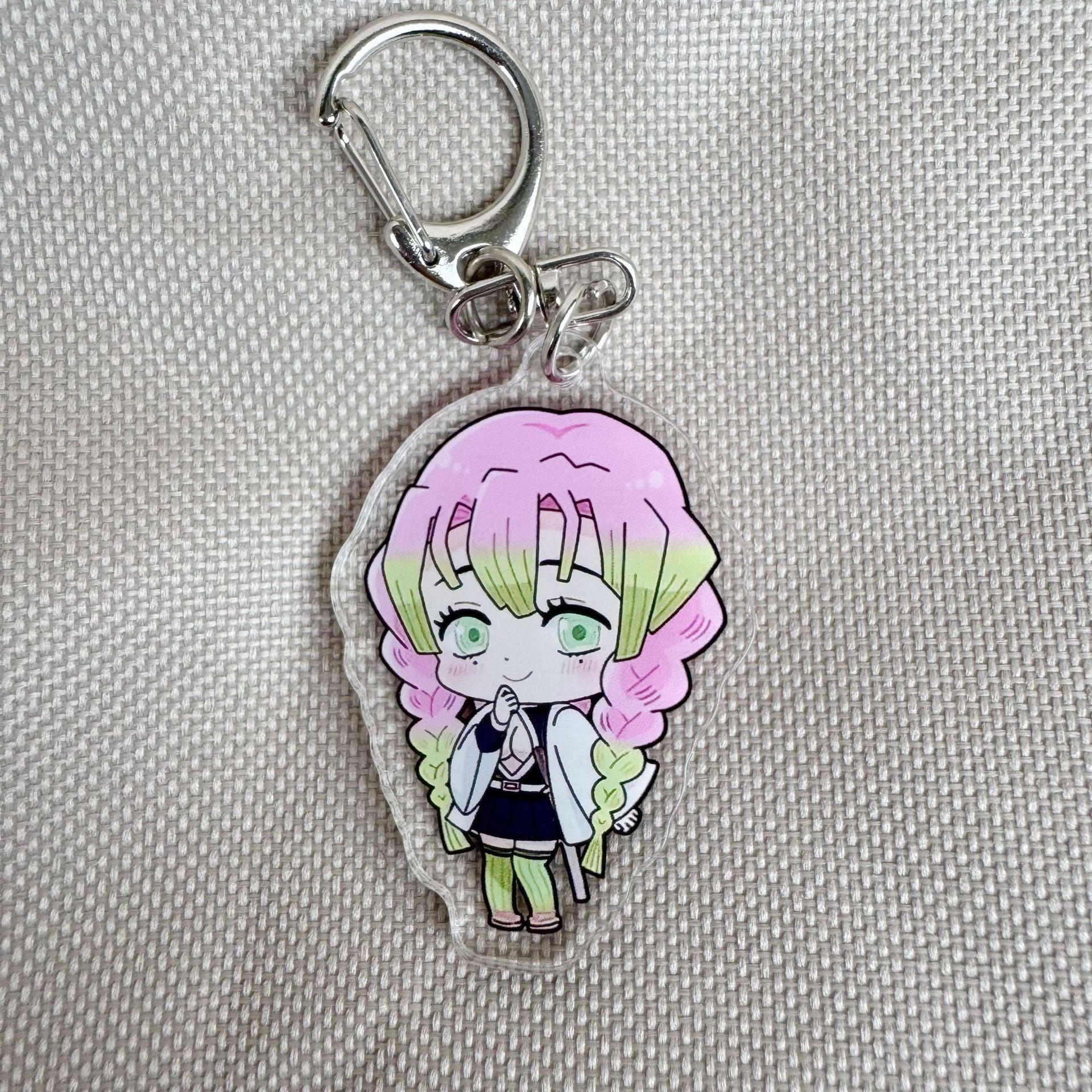 Anime Demon Slayer Figure Tanjirou Kamado Nezuko Tomioka Giyuu Kimetsu No Yaiba Cartoon Acrylic Keychain Pendant Key Ring Lovely Gifts
Anime Demon Slayer Figure Tanjirou Kamado Nezuko Tomioka Giyuu Kimetsu No Yaiba Cartoon Acrylic Keychain Pendant Key Ring Lovely Gifts