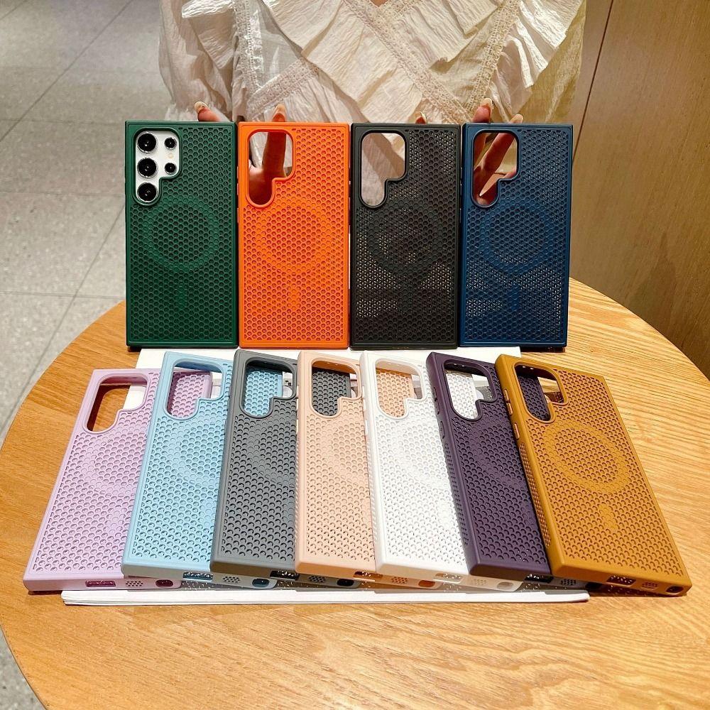 Охлаждающий магнитный чехол Magsafe Phone Cover Новый чехол для телефона Samsung Galaxy S24
Охлаждающий магнитный чехол Magsafe Phone Cover Новый чехол для телефона Samsung Galaxy S24