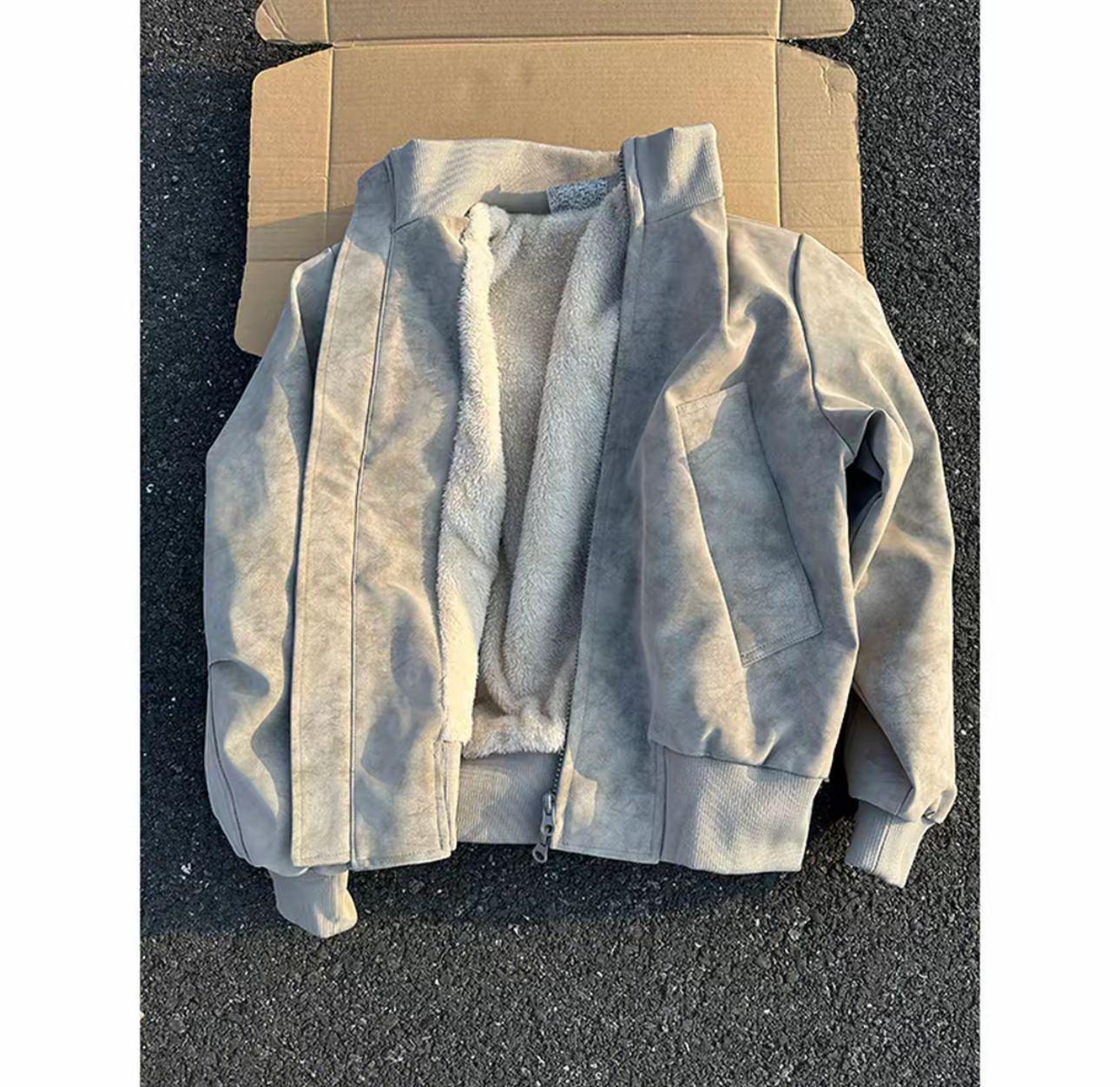 Men s Oversized PU Leather Cotton Jacket - Thickened Winter Motorcycle Coat L світло-сірий колір
Men s Oversized PU Leather Cotton Jacket - Thickened Winter Motorcycle Coat L світло-сірий колір