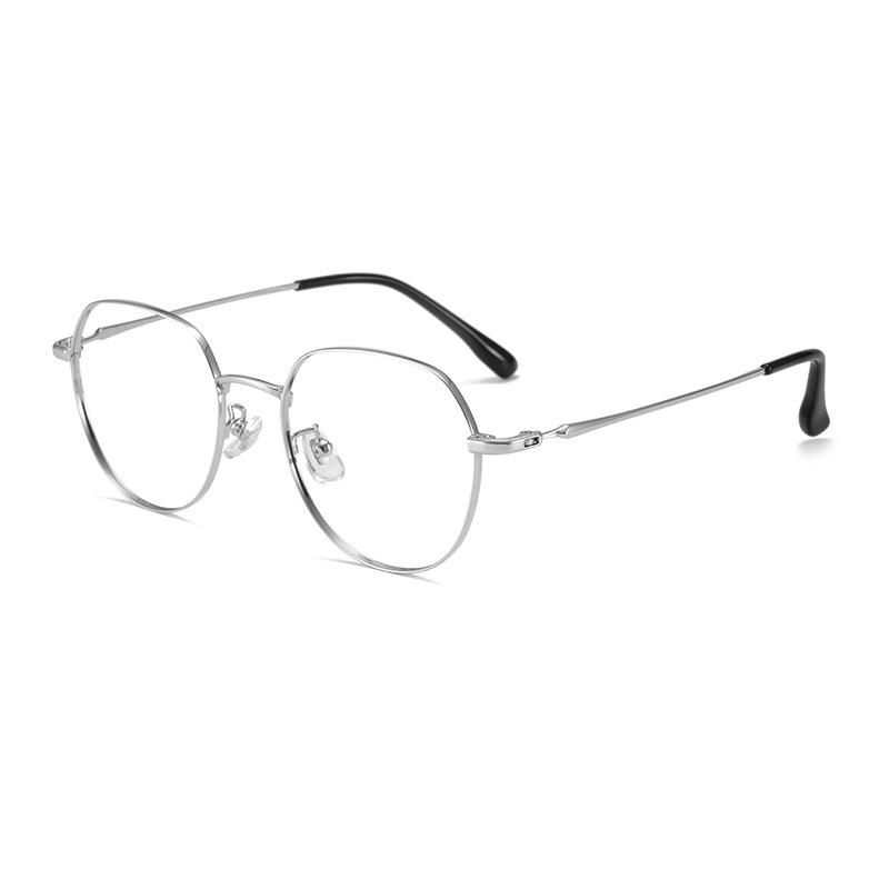 Ultra-Light Titanium Polygon Glasses Frame for a Small Face - Unisex Casual Style, Internet-Inspired, No Makeup Look
Ultra-Light Titanium Polygon Glasses Frame for a Small Face - Unisex Casual Style, Internet-Inspired, No Makeup Look