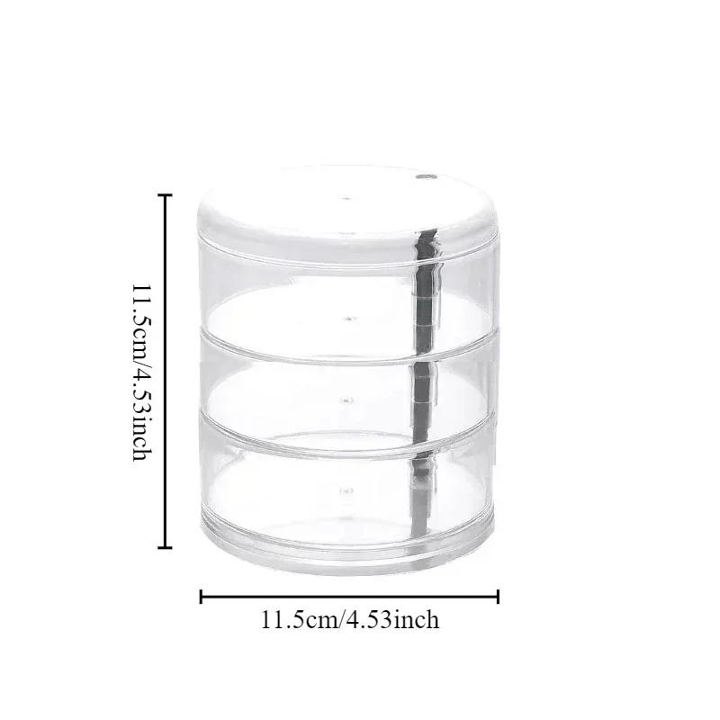 360-degree Rotating Transparent Jewelry Box, Multi-layer Jewelry Box, Dust-proof Finishing Shelf, Jewelry Necklace Storage Box
360-degree Rotating Transparent Jewelry Box, Multi-layer Jewelry Box, Dust-proof Finishing Shelf, Jewelry Necklace Storage Box
