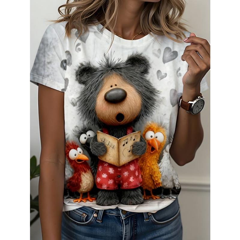 Women s summer round-neck short-sleeve top XL
Women s summer round-neck short-sleeve top XL