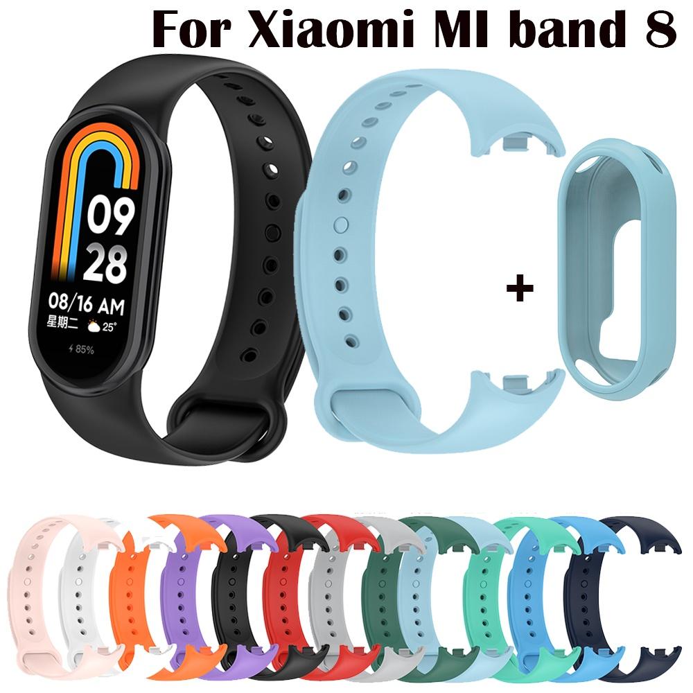 Ремешок для Xiaomi Mi Band 8 SmartWatch, мягкий спортивный силиконовый ремешок для xiaomi mi Band 8, ремешок, браслет + чехол
Ремешок для Xiaomi Mi Band 8 SmartWatch, мягкий спортивный силиконовый ремешок для xiaomi mi Band 8, ремешок, браслет + чехол