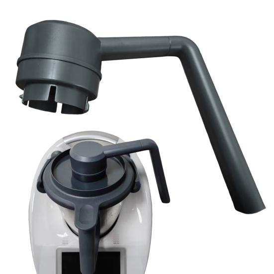 Steam Splitter for TM5 TM6 Food-Safe Steam Deflector 360 Degree Rotating Steam Diverter Kitchen Accessory темно-сірий
Steam Splitter for TM5 TM6 Food-Safe Steam Deflector 360 Degree Rotating Steam Diverter Kitchen Accessory темно-сірий
