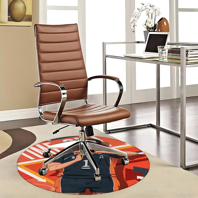 1pc Haikyuu!! Kageyama Tobio Anime Round Carpet Office Chair Mat, NonSlip Rug for Home Decor, Seasonal Gift, Suitable for Office, Living Room 80cm
1pc Haikyuu!! Kageyama Tobio Anime Round Carpet Office Chair Mat, NonSlip Rug for Home Decor, Seasonal Gift, Suitable for Office, Living Room 80cm