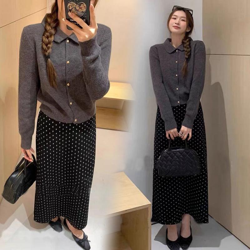 Polka Dot Knit Maternity Pencil Skirt - Mid-Length for Autumn/Winter Double Extra Large чёрный
Polka Dot Knit Maternity Pencil Skirt - Mid-Length for Autumn/Winter Double Extra Large чёрный