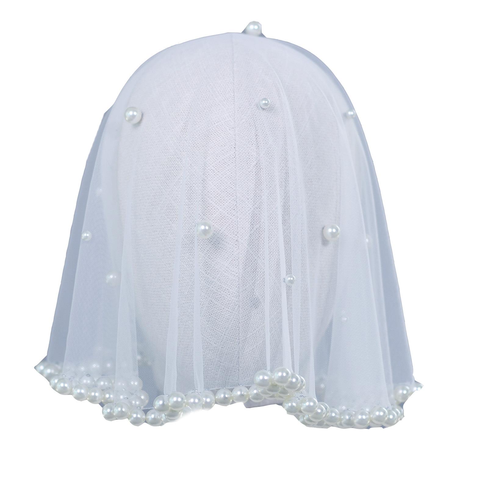 Wedding Pray Scarf Mantilla Veil Delicate Jeweled Pearls for Ladies Mother Wedding Party Headwear Mantilla білий
Wedding Pray Scarf Mantilla Veil Delicate Jeweled Pearls for Ladies Mother Wedding Party Headwear Mantilla білий