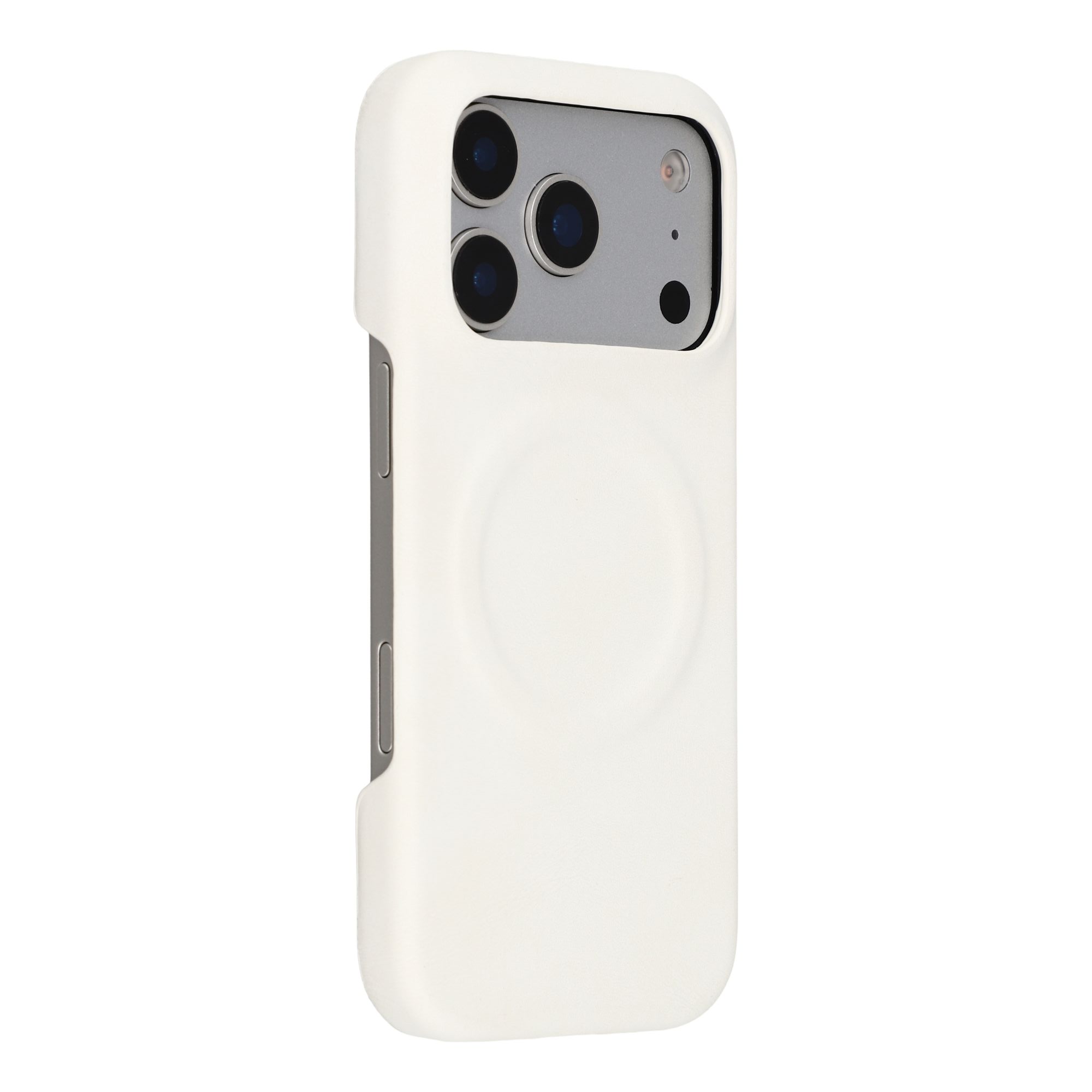 For iPhone 17 Pro Case Compatible with MagSafe Skin-Touch Leather + PC Back Cover
For iPhone 17 Pro Case Compatible with MagSafe Skin-Touch Leather + PC Back Cover