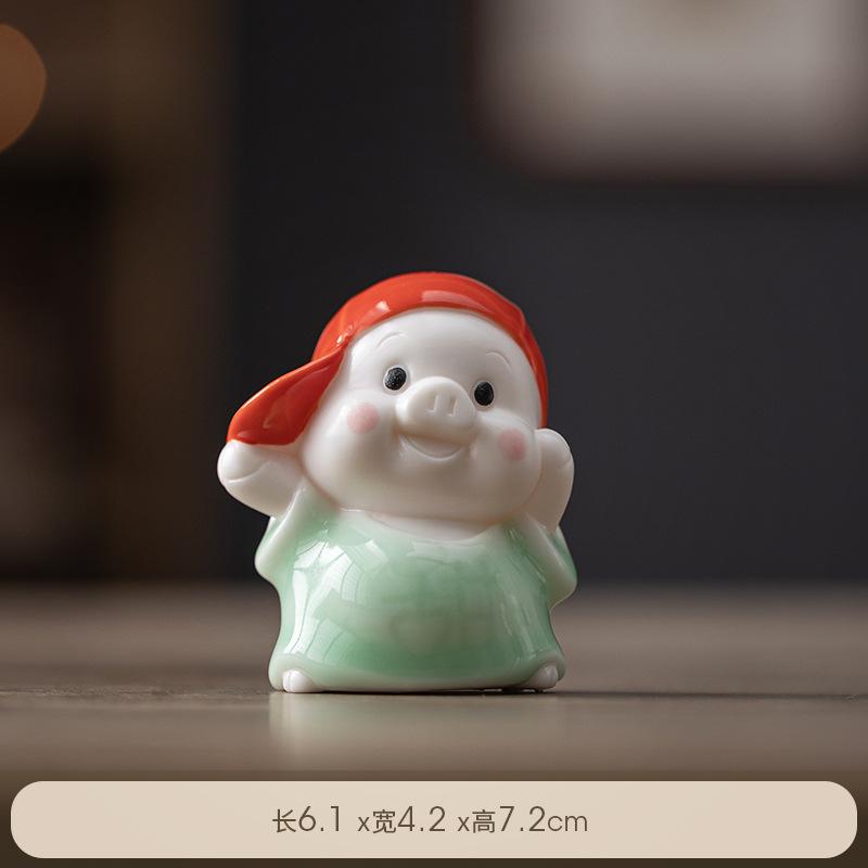 Creative Ceramic Cartoon Cute Pig Mini Ornament Household Office Desktop Decoration Couple Pig Crafts Accessories Gifts 2026 New
Creative Ceramic Cartoon Cute Pig Mini Ornament Household Office Desktop Decoration Couple Pig Crafts Accessories Gifts 2026 New