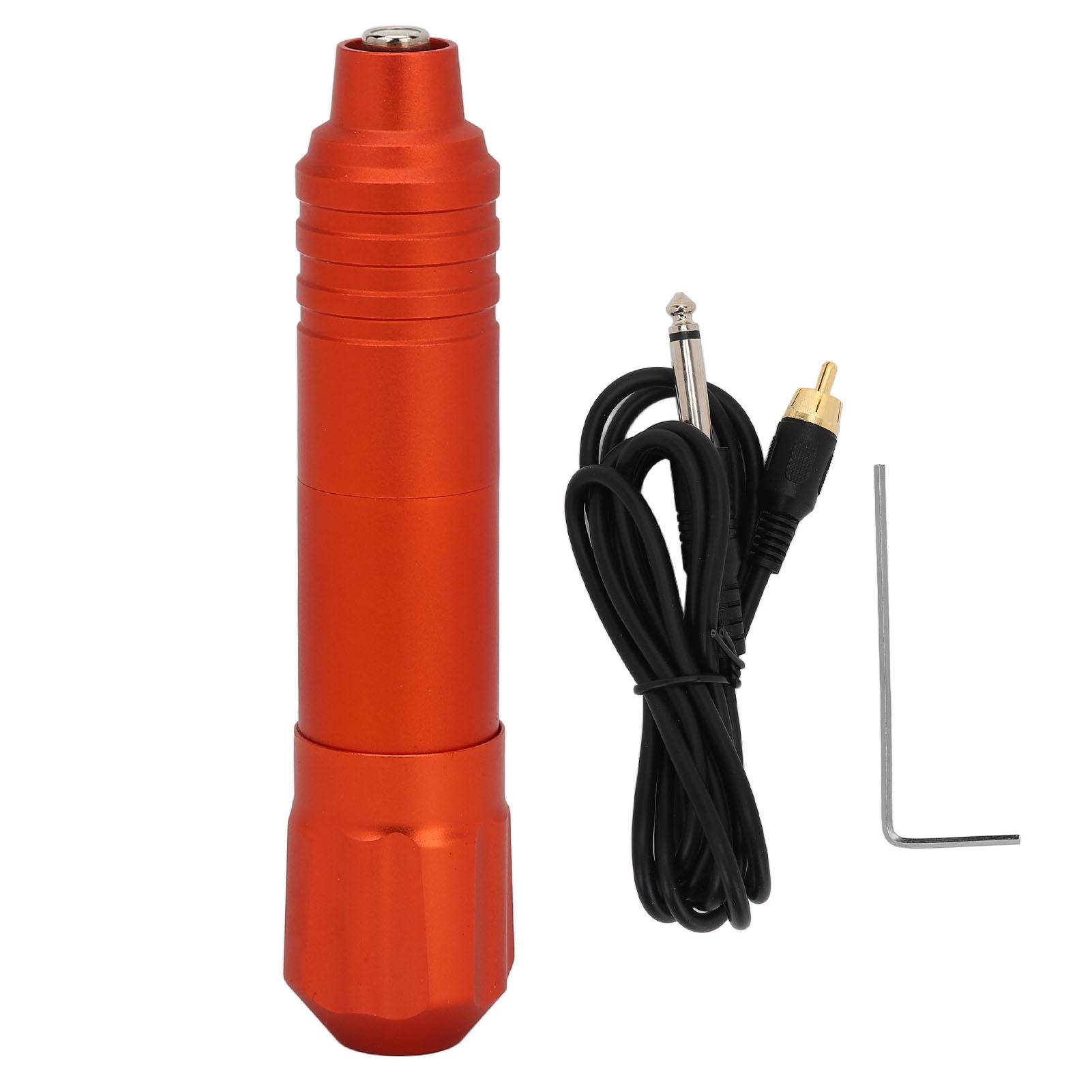 Tattoo Pen Machine RCA Interface 7‑11V Working Voltage Cartridge Tattoo Machine Kit Orange різнокольоровий
Tattoo Pen Machine RCA Interface 7‑11V Working Voltage Cartridge Tattoo Machine Kit Orange різнокольоровий