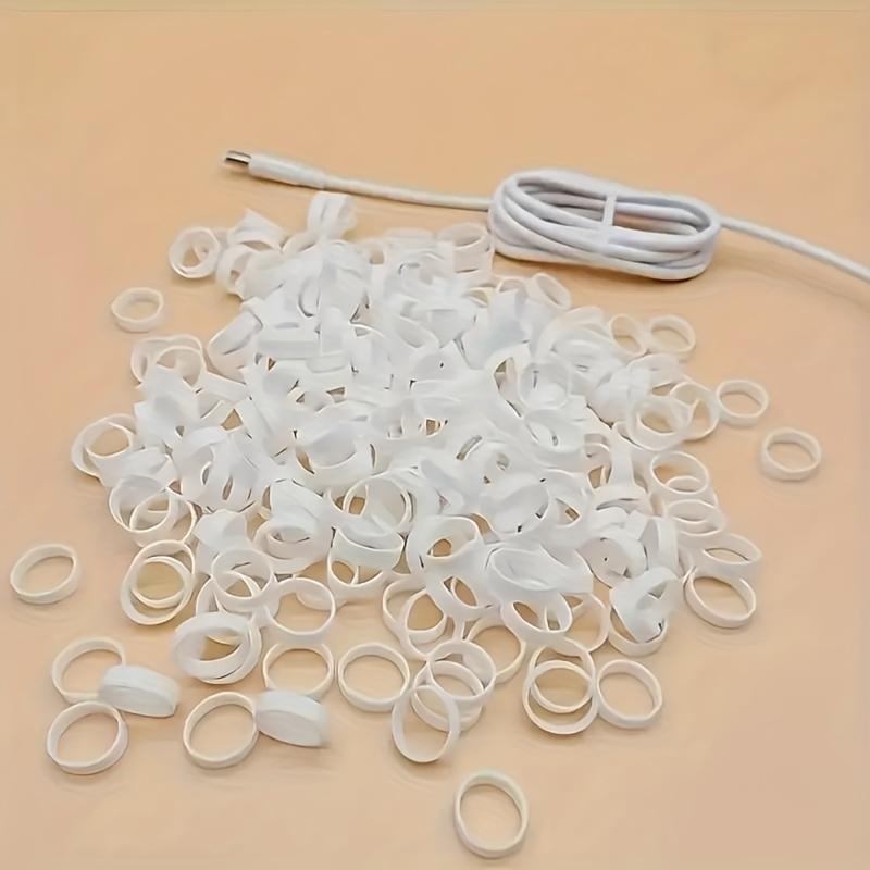 30 white silicone cable ties - Highly elastic rubber ties, ideal for organizing electrical and data cables білий
30 white silicone cable ties - Highly elastic rubber ties, ideal for organizing electrical and data cables білий
