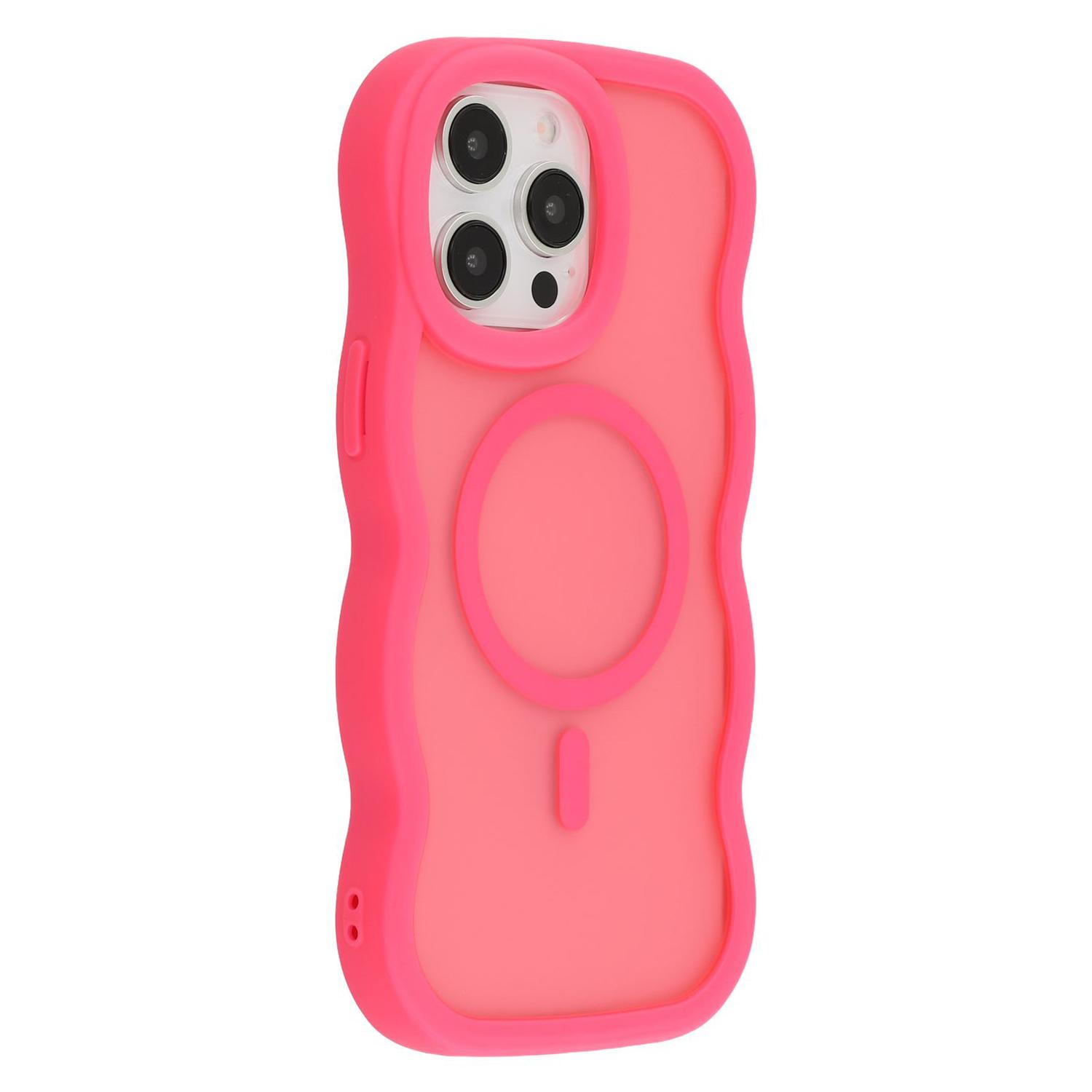 For iPhone 14 Pro Case Compatible with MagSafe TPU+PC Phone Back Cover Skin Touch Wave Shape Rose
For iPhone 14 Pro Case Compatible with MagSafe TPU+PC Phone Back Cover Skin Touch Wave Shape Rose