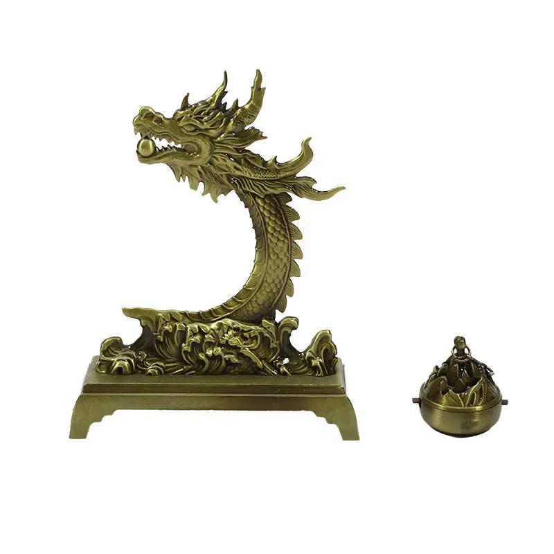 Metal Dragon Incense Holder Lucky Feng Shui Chinese Dragon Retro Line Incense Burner With Sandalwood Home Decoration Crafts
Metal Dragon Incense Holder Lucky Feng Shui Chinese Dragon Retro Line Incense Burner With Sandalwood Home Decoration Crafts