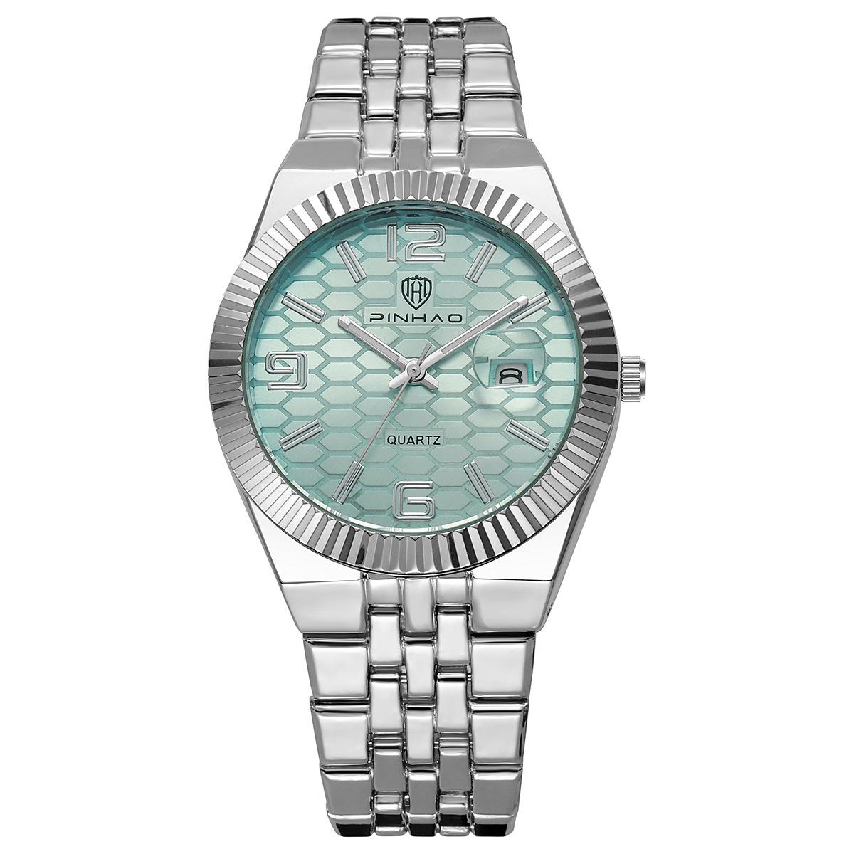Luxury Men s Calendar Quartz Watch Fashion Design Mans Wristwatches Top Brand Men Business Watches срібний/синій
Luxury Men s Calendar Quartz Watch Fashion Design Mans Wristwatches Top Brand Men Business Watches срібний/синій