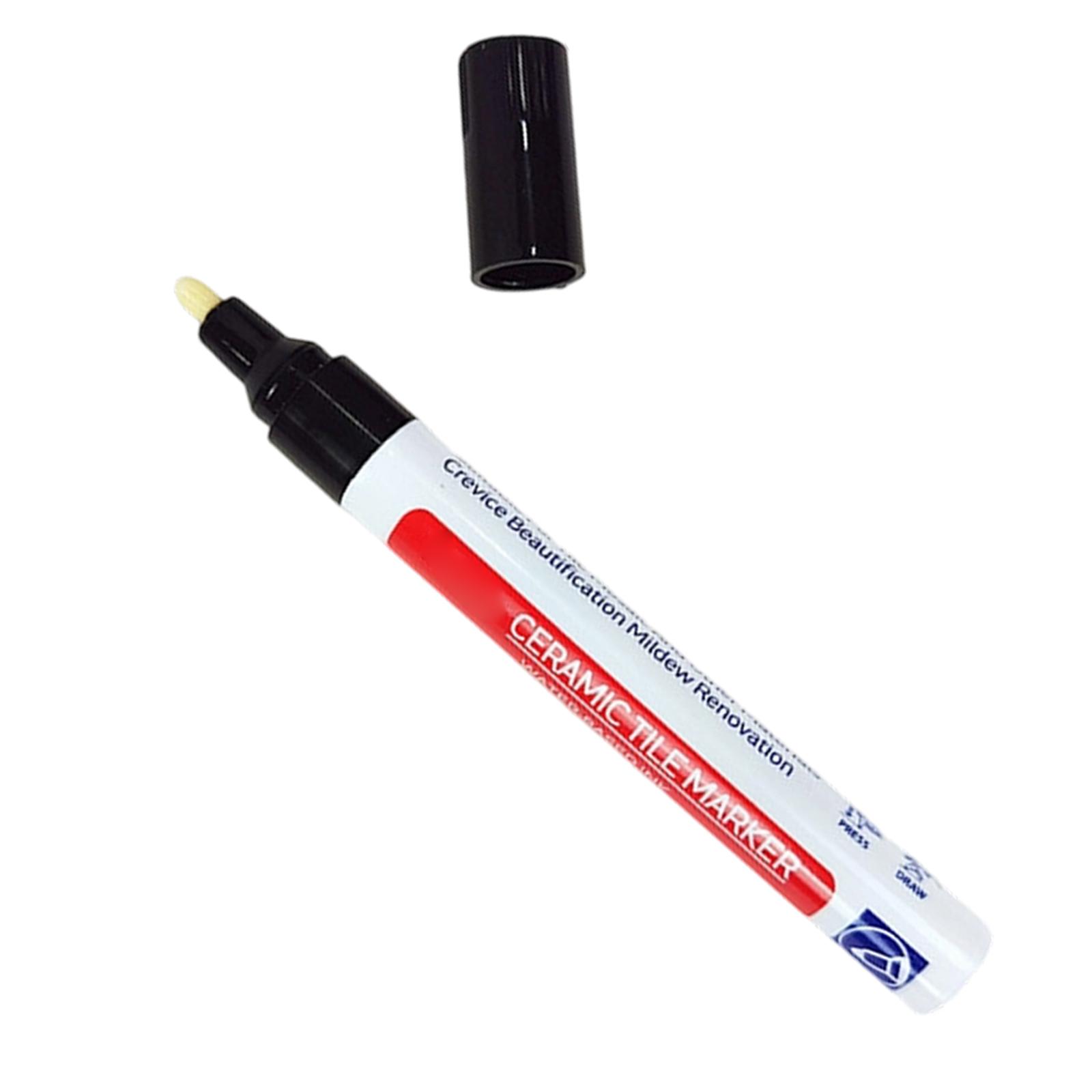 Ceramic Tile Marker Pen for Grout Line Repair and Stain Removal Water-Based Ink for Kitchen Bathroom Floor Wall Gap Restoration Tool One Size чорний
Ceramic Tile Marker Pen for Grout Line Repair and Stain Removal Water-Based Ink for Kitchen Bathroom Floor Wall Gap Restoration Tool One Size чорний