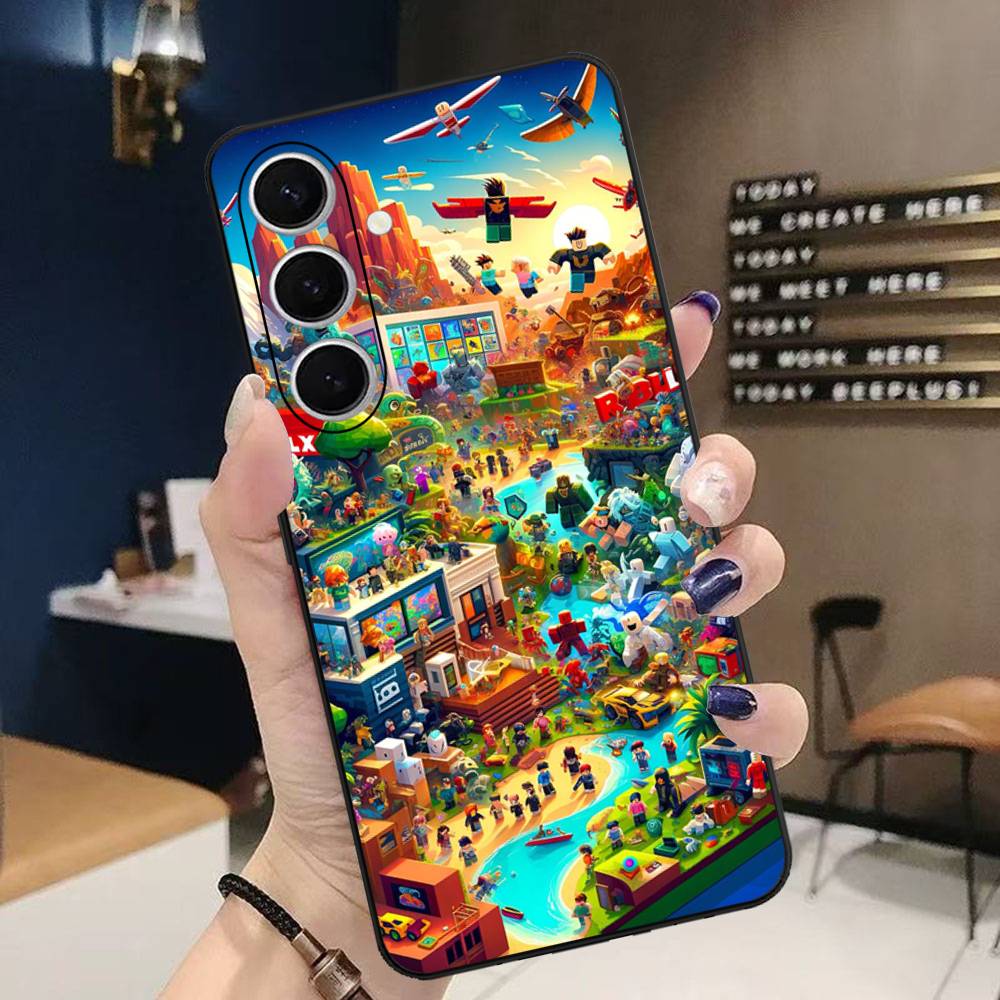 Popular Game R-Roblox Phone Case For Samsung S 24 Fe 25 Ultra Plus 20 Lite 21 30 22 23 24 22 Ultra 5G Fundas Samsung S22 Plus 5G
Popular Game R-Roblox Phone Case For Samsung S 24 Fe 25 Ultra Plus 20 Lite 21 30 22 23 24 22 Ultra 5G Fundas Samsung S22 Plus 5G