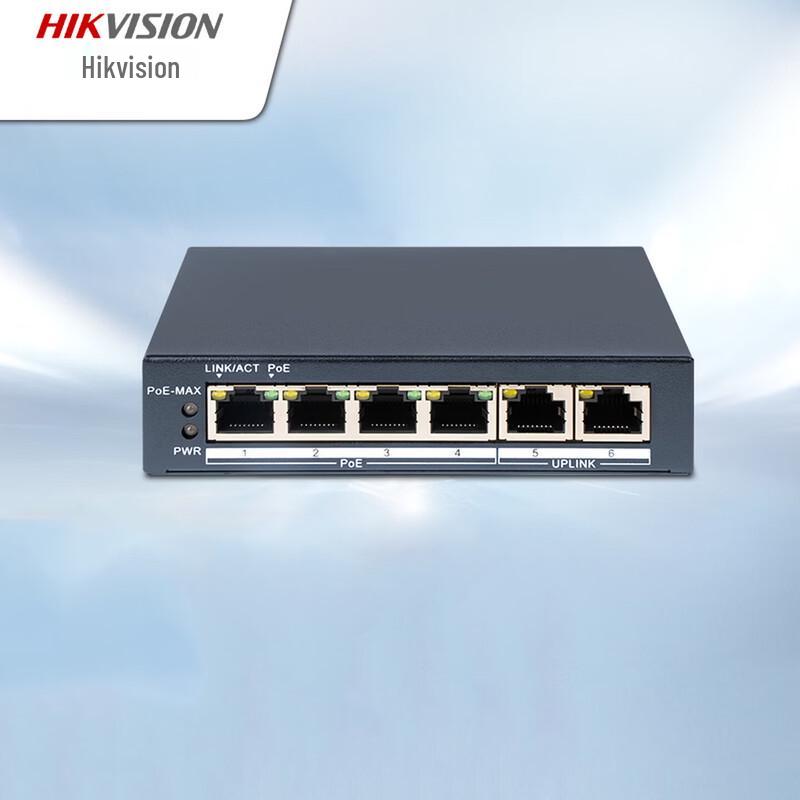 Hikvision DS-3E1506P-60W-E Cloud Managed Gigabit PoE Switch CN plug (adapter included)
Hikvision DS-3E1506P-60W-E Cloud Managed Gigabit PoE Switch CN plug (adapter included)