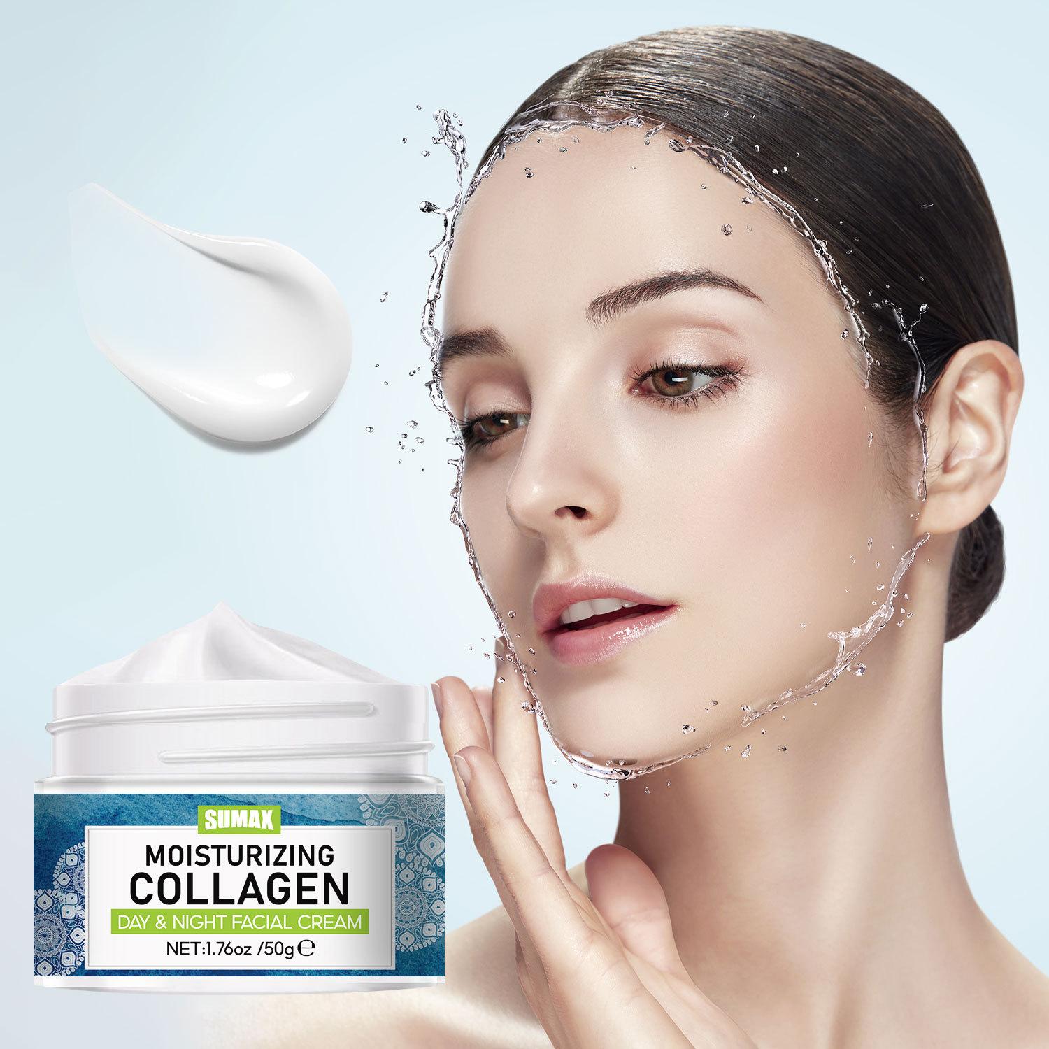 50g Collagen Replenishing Face Cream Mooth Delicate Radiant and Translucent Rapid Absorption of Skin Retinol Anti Aging Serum 1 bottle
50g Collagen Replenishing Face Cream Mooth Delicate Radiant and Translucent Rapid Absorption of Skin Retinol Anti Aging Serum 1 bottle