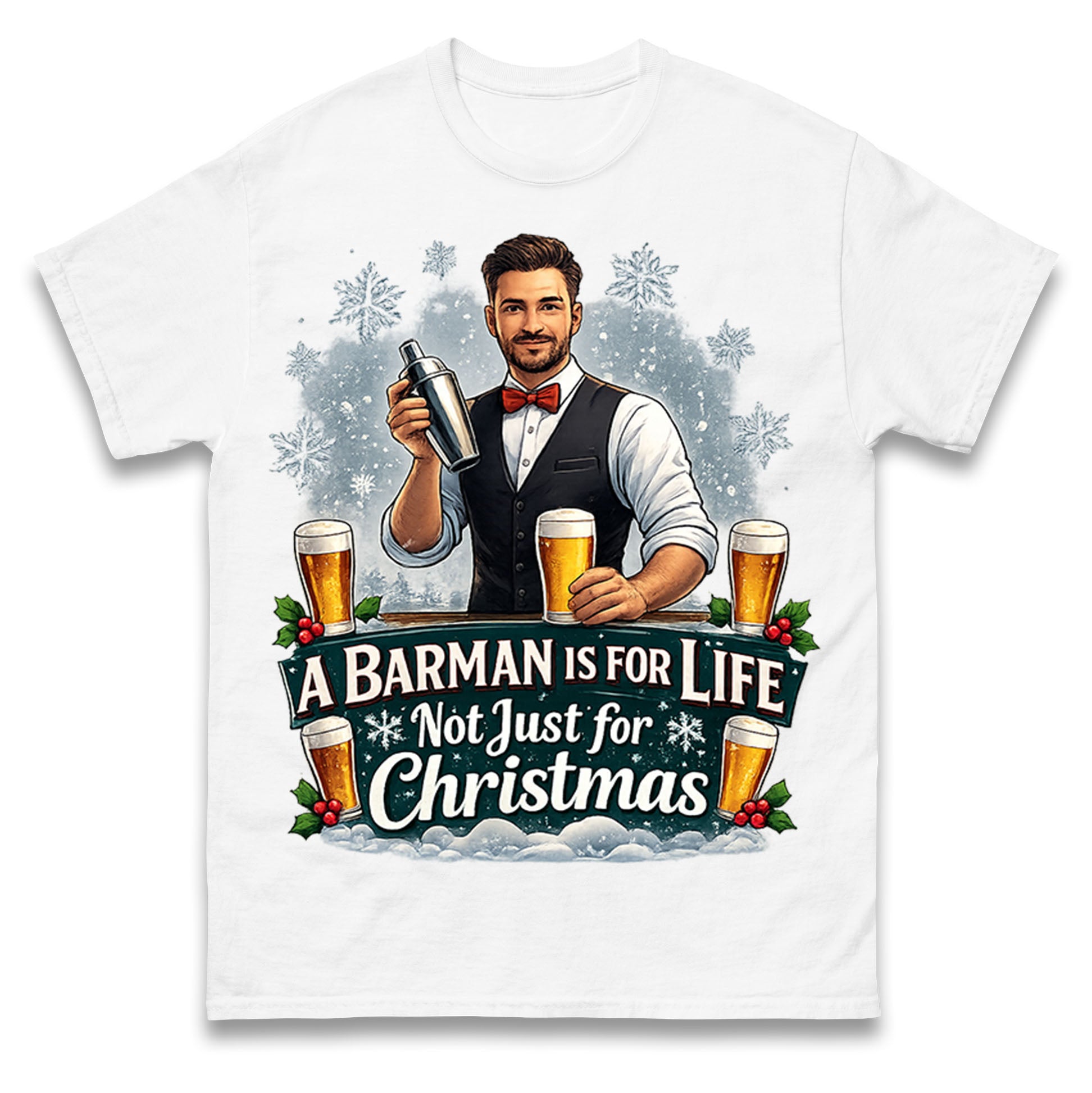 A Barman Is For Life Not Just for Christmas T Shirt Tshirt Mens Womens Unisex Tops Tees M
A Barman Is For Life Not Just for Christmas T Shirt Tshirt Mens Womens Unisex Tops Tees M