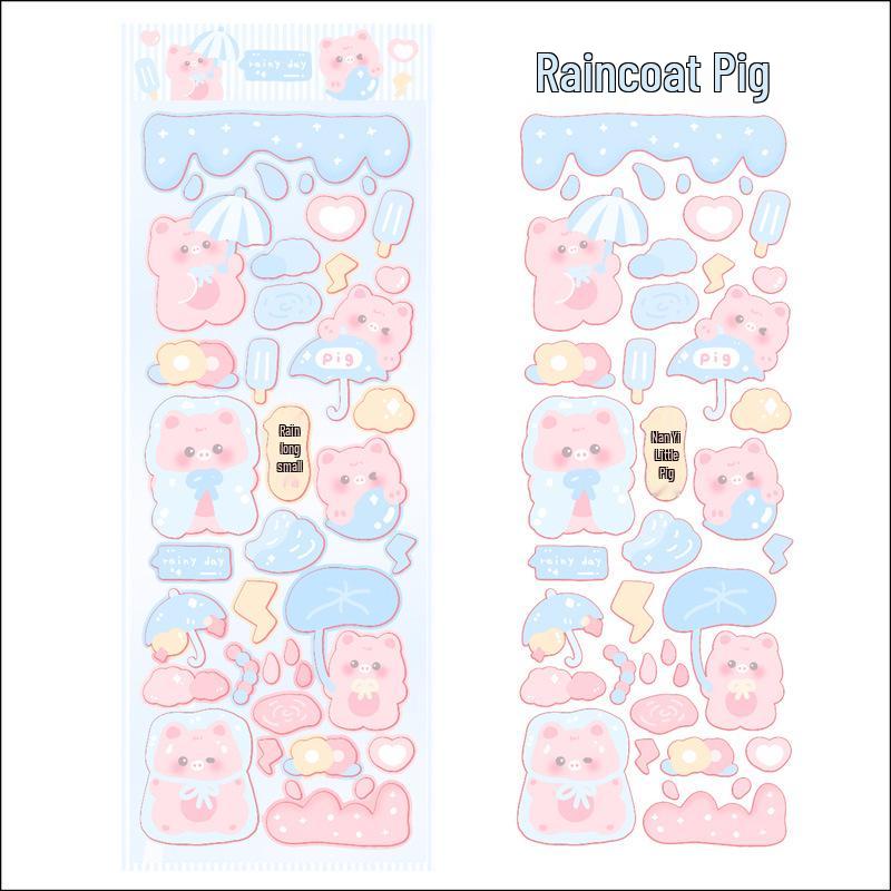 Idol Cute Pet Series: 14 Style Waterproof Creative Journal Stickers DIY Materials.
Idol Cute Pet Series: 14 Style Waterproof Creative Journal Stickers DIY Materials.