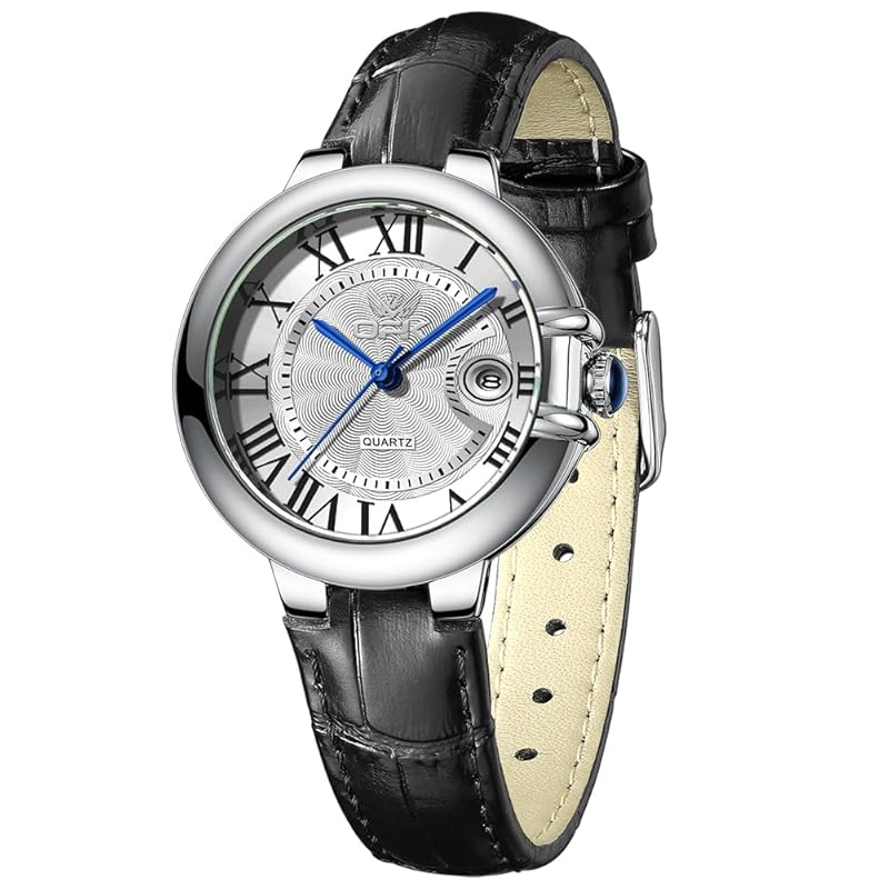 OPK ladies watches quartz leather belt simple woman light analog date waterproof cute student Watch for women white
OPK ladies watches quartz leather belt simple woman light analog date waterproof cute student Watch for women white