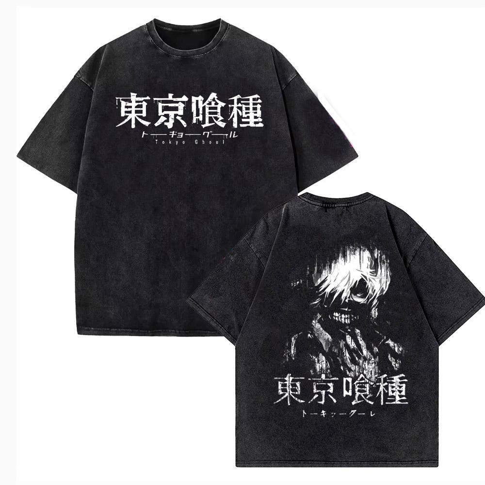 Summer Harajuku Men Tshirt Anime Tokyo Ghoul Kaneki Ken Centipede Vintage Washed Cotton T Shirt Streetwear Men Tops Clothing M
Summer Harajuku Men Tshirt Anime Tokyo Ghoul Kaneki Ken Centipede Vintage Washed Cotton T Shirt Streetwear Men Tops Clothing M