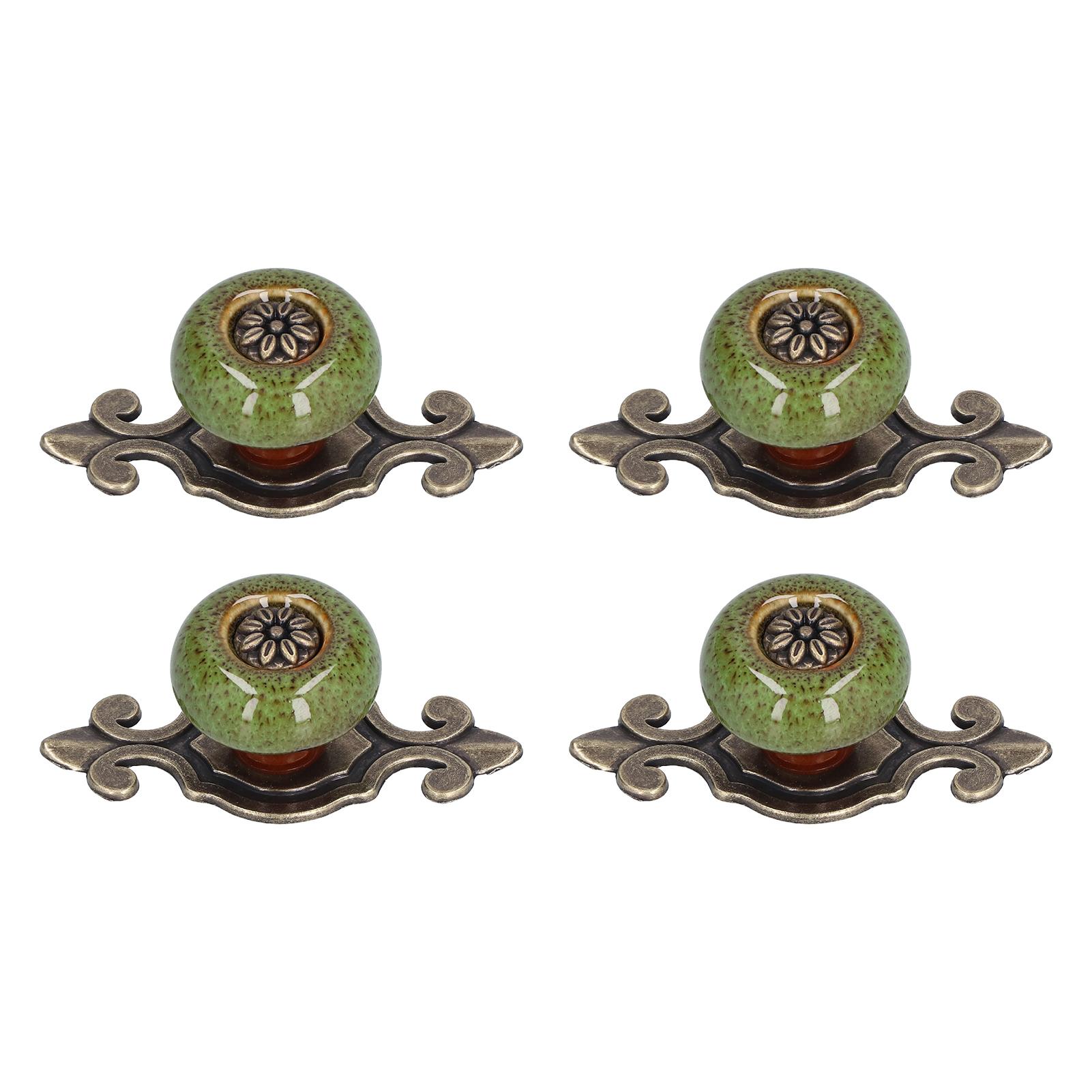 4 Sets Furniture Handle Zinc Alloy Cabinet Door Drawer Handle Exquisite Furniture AccessoriesGreen
4 Sets Furniture Handle Zinc Alloy Cabinet Door Drawer Handle Exquisite Furniture AccessoriesGreen