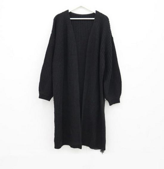 Кардиган в европейском и американском стиле с резинкой: Однотонный, свободный крой, рукава-фонарики M чёрный
Кардиган в европейском и американском стиле с резинкой: Однотонный, свободный крой, рукава-фонарики M чёрный