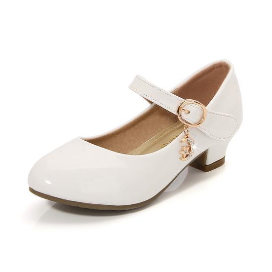 Кожаные туфли для девочек на высоком каблуке, туфли принцессы, обувь для танцевальных выступлений 30
Кожаные туфли для девочек на высоком каблуке, туфли принцессы, обувь для танцевальных выступлений 30