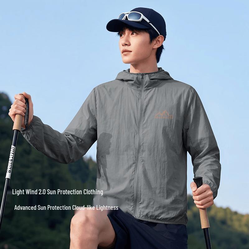 Xuezhongfei Men s UPF50+ Lightweight Hooded Sun Jacket M
Xuezhongfei Men s UPF50+ Lightweight Hooded Sun Jacket M