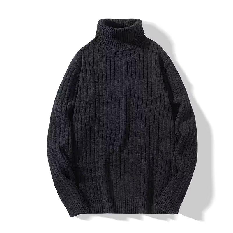 Korean Style Men s Ribbed Knit High Neck Slim Fit Pullover Sweater for Autumn and Winter L чорний
Korean Style Men s Ribbed Knit High Neck Slim Fit Pullover Sweater for Autumn and Winter L чорний