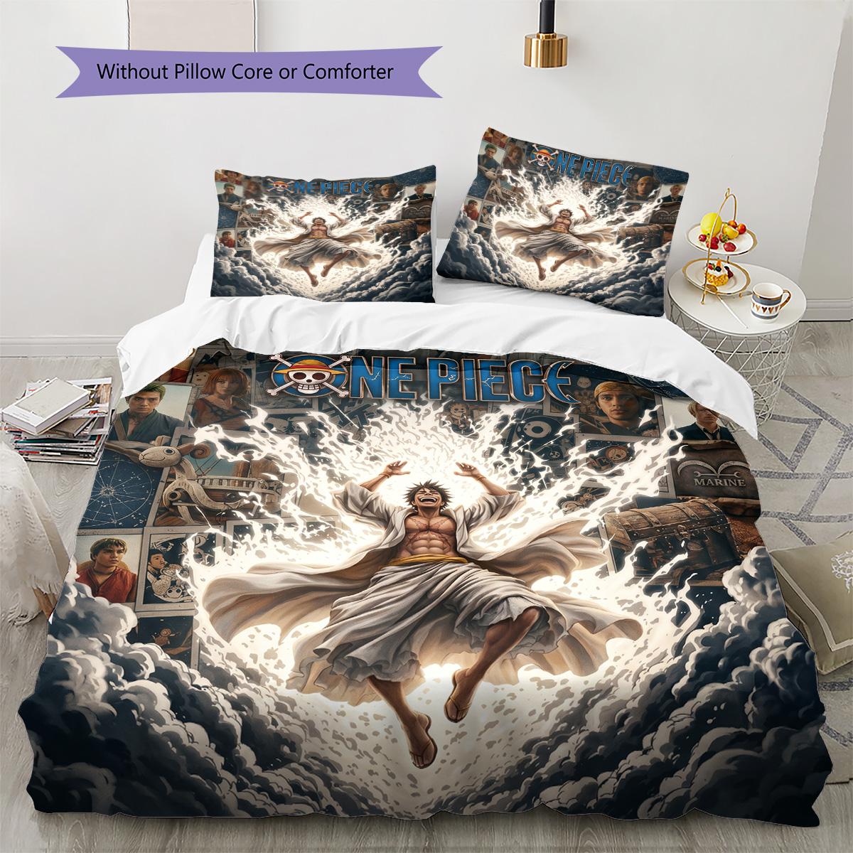 One Piece Pillowcase & Duvet Cover Set for Home Decor Birthday Gift (1 * duvet cover + 2 * pillowcase, without core) 135x200cm
One Piece Pillowcase & Duvet Cover Set for Home Decor Birthday Gift (1 * duvet cover + 2 * pillowcase, without core) 135x200cm