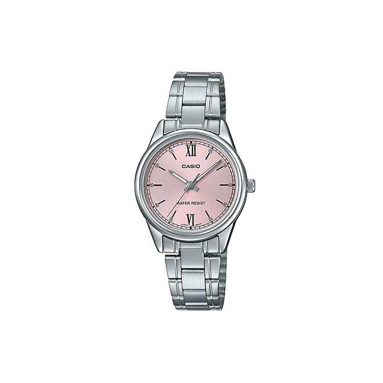 Casio Standard Series Dress Series Business Retro Versatile Quartz Movement Stainless Steel Strap Women watches Pink LTP-V005D-4B2 Regular Watch Box,Silver/Pink Dial
Casio Standard Series Dress Series Business Retro Versatile Quartz Movement Stainless Steel Strap Women watches Pink LTP-V005D-4B2 Regular Watch Box,Silver/Pink Dial
