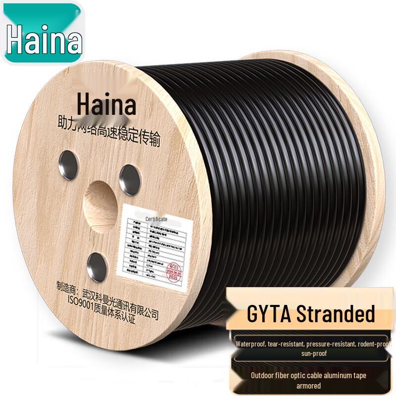 Hainai Armored Single-Mode Outdoor Fiber Optic Cable 1m
Hainai Armored Single-Mode Outdoor Fiber Optic Cable 1m