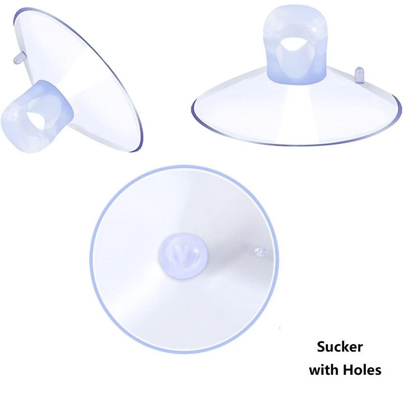 30/40/50/60mm Suction Cups with Holes Sucker Pads with Holes Perforated Suction Cup for Glass Window Decor Wedding Car 10PCS
30/40/50/60mm Suction Cups with Holes Sucker Pads with Holes Perforated Suction Cup for Glass Window Decor Wedding Car 10PCS