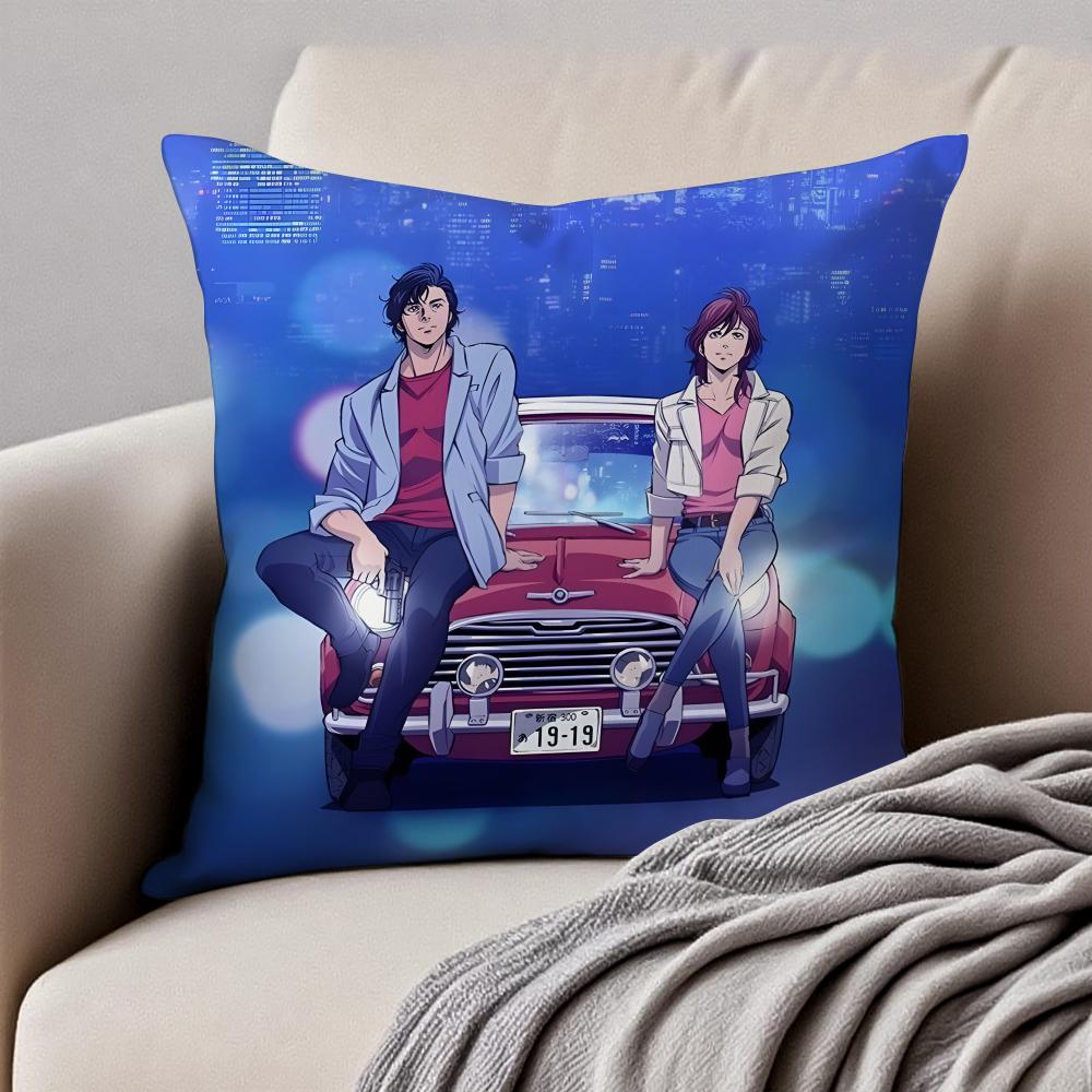 Japanese Manga CCity Hunter Cushion Cover Pillowcase Antidustmite Invisible Zipper Short Plush Sofa Cushion 30X30cm
Japanese Manga CCity Hunter Cushion Cover Pillowcase Antidustmite Invisible Zipper Short Plush Sofa Cushion 30X30cm