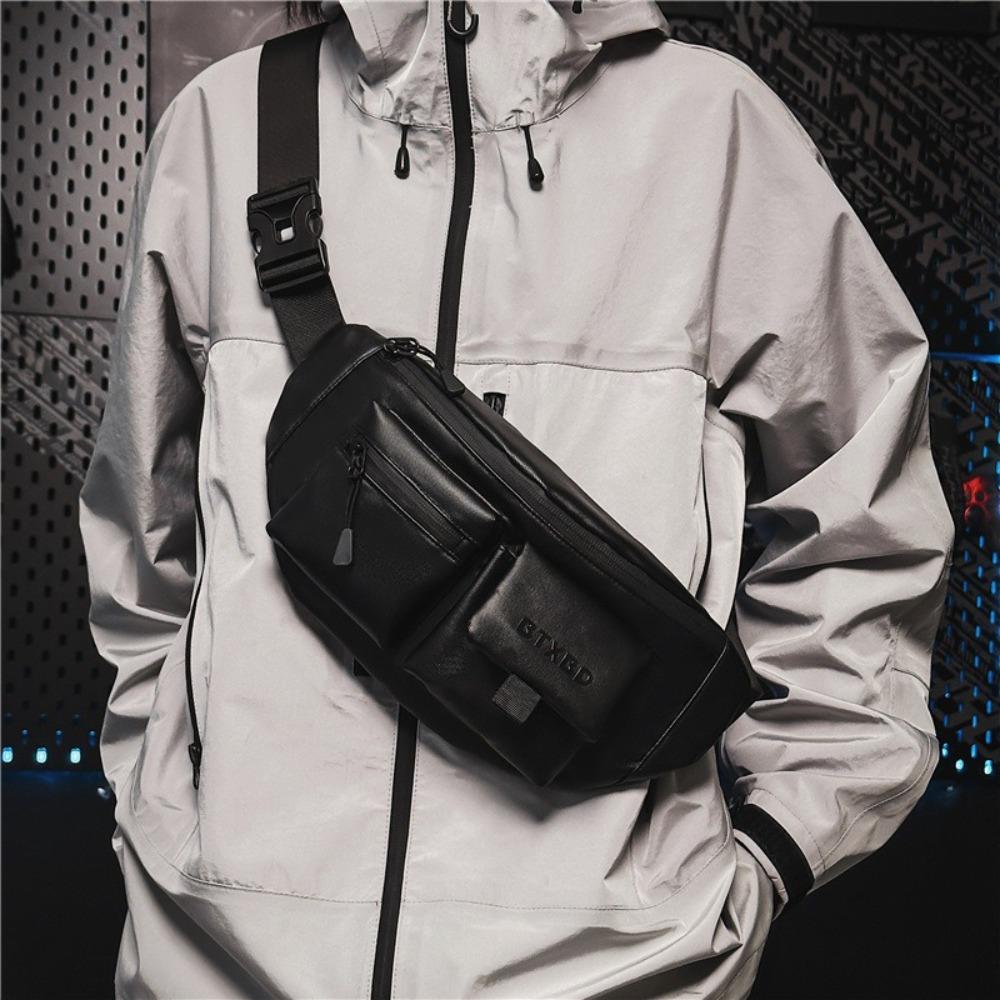 Solid Color Men Chest Bag Lightweight Sports Phone Bag Simple Fanny Phone Pack Men чорний
Solid Color Men Chest Bag Lightweight Sports Phone Bag Simple Fanny Phone Pack Men чорний