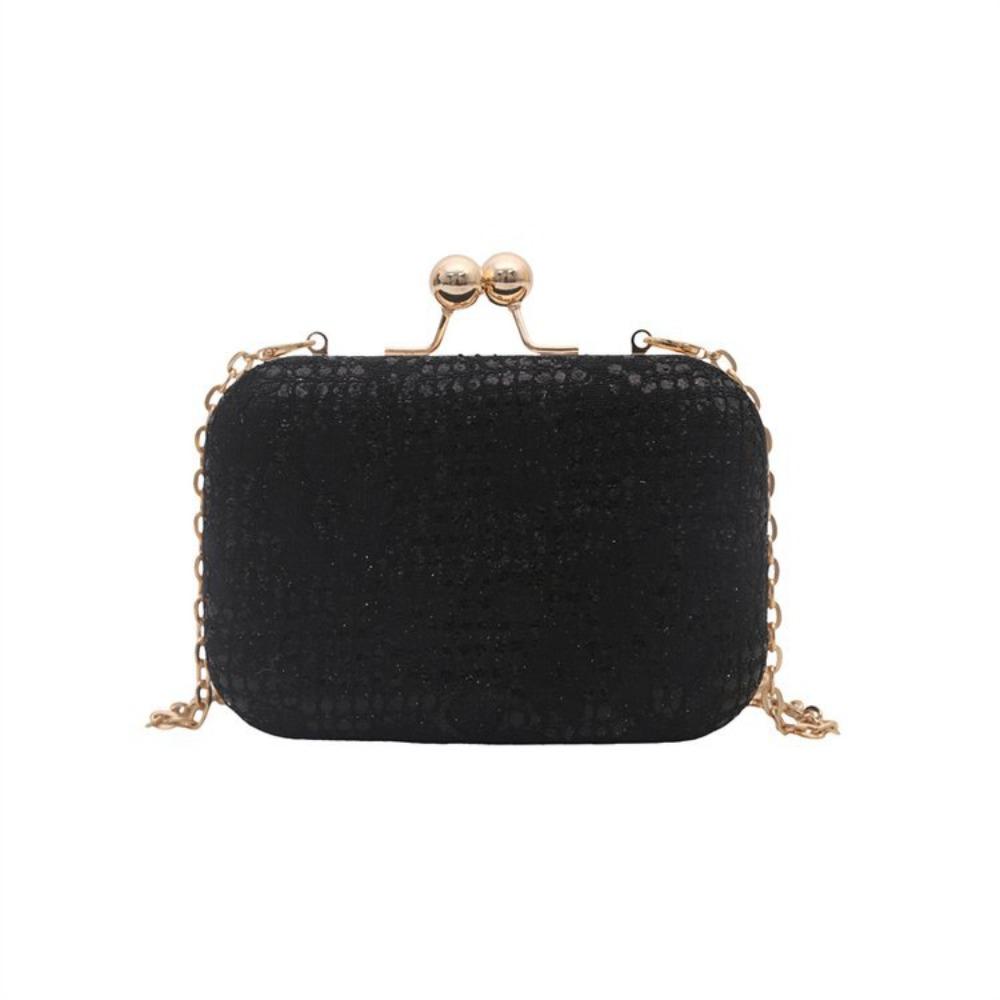 New Clutch Bag Evening Bag Glitter Chain Strap Chain Purse Crossbody Bag чёрный
New Clutch Bag Evening Bag Glitter Chain Strap Chain Purse Crossbody Bag чёрный