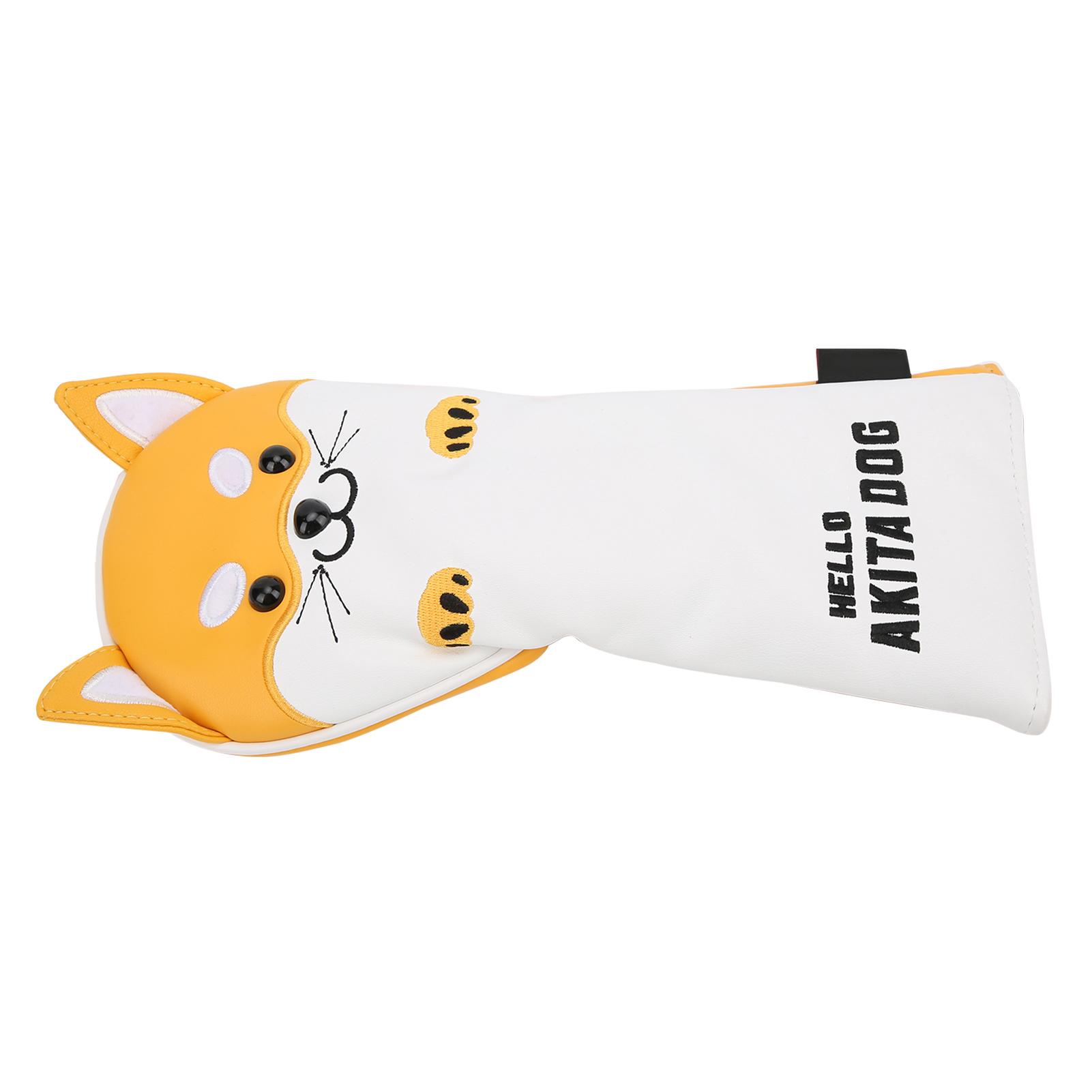 Golf Club Head Cover Cute Animal Shape Wood Protective Headcover No.1 Yellow White
Golf Club Head Cover Cute Animal Shape Wood Protective Headcover No.1 Yellow White