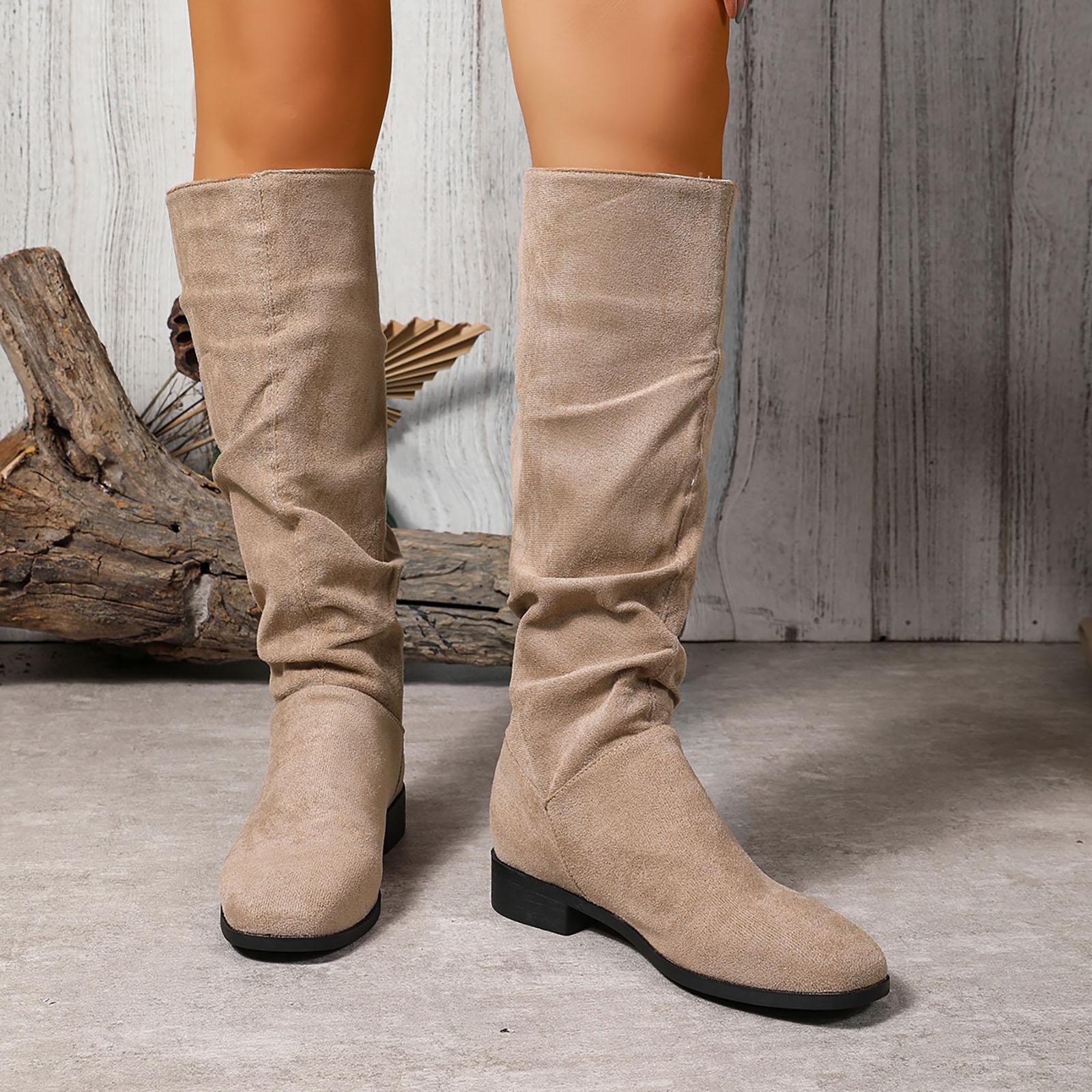 Women S Casual Fashion Suede Pointed Toe Thick Heel Versatile Comfortable Travel Mid Calf Tall Boots For Women Wide Calf Leather 36 хаки
Women S Casual Fashion Suede Pointed Toe Thick Heel Versatile Comfortable Travel Mid Calf Tall Boots For Women Wide Calf Leather 36 хаки
