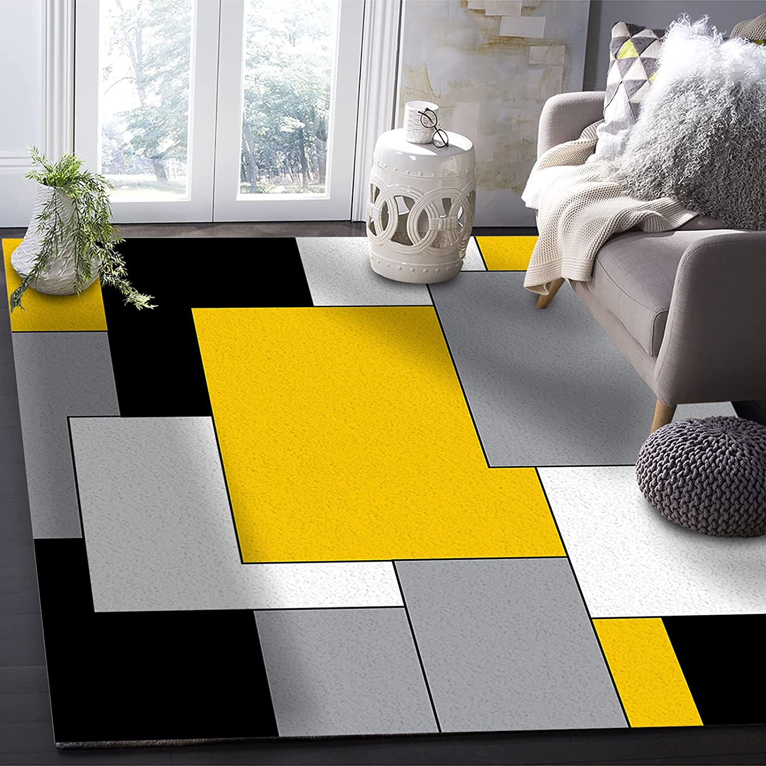 Abstract Red Black Geometric Carpet for Living Room Luxury Home Decorations Sofa Table Large Area Rugs Entryway Mat Tapis Salon 40cm x 60cm
Abstract Red Black Geometric Carpet for Living Room Luxury Home Decorations Sofa Table Large Area Rugs Entryway Mat Tapis Salon 40cm x 60cm