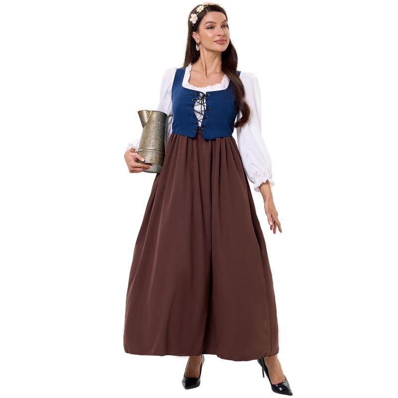 enaissance dress cos dress, farmer and maid uropean court medieval vintage clothing XL
enaissance dress cos dress, farmer and maid uropean court medieval vintage clothing XL