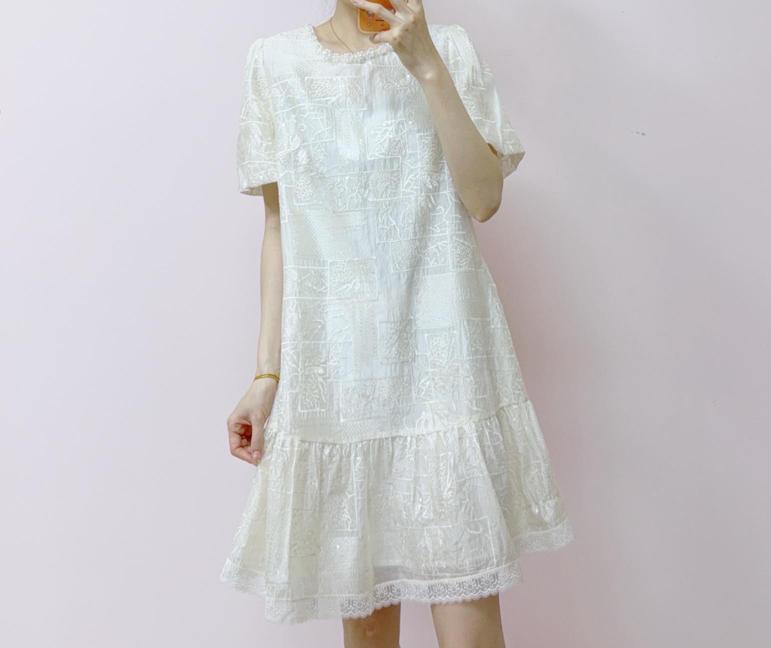Summer 2026 New Fashion Elegant Embroidered Loose Puff Sleeve Slimming Dress M (45-59 kg) абрикосовый
Summer 2026 New Fashion Elegant Embroidered Loose Puff Sleeve Slimming Dress M (45-59 kg) абрикосовый