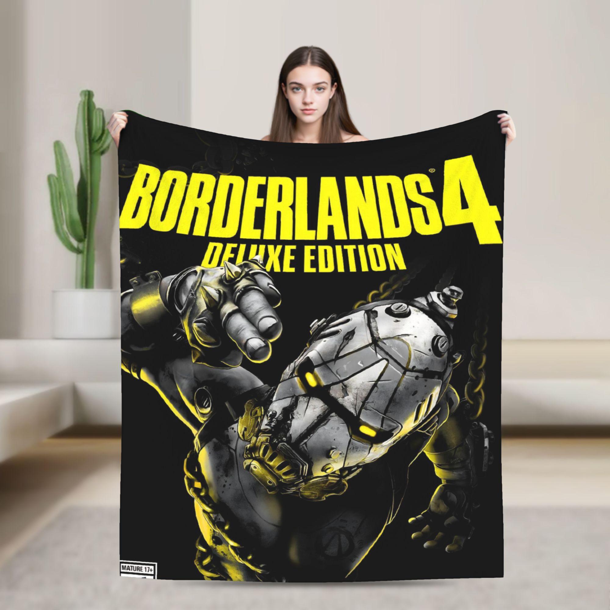 B-Borderlands 4 Warm Blanket Kids Plush Throw Blanket Novelty Outdoor Flannel Bedspread Sofa Bed Cover 75cmx90cm
B-Borderlands 4 Warm Blanket Kids Plush Throw Blanket Novelty Outdoor Flannel Bedspread Sofa Bed Cover 75cmx90cm