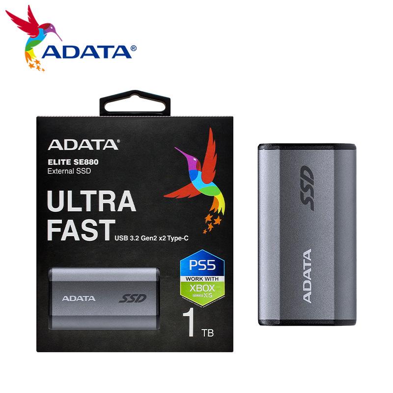 Высокоскоростной портативный твердотельный накопитель ADATA SE880 500 ГБ USB 3.2/Type-C 500GB SE880
Высокоскоростной портативный твердотельный накопитель ADATA SE880 500 ГБ USB 3.2/Type-C 500GB SE880
