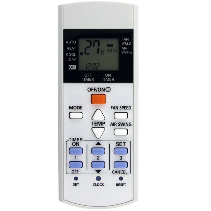 C-Convenient-Replace A75C3623 A/C Remote Control Forpanasonic Air Conditioner A75C3716 A75C3297 A75C3623 A75C3407 KTSX003 A75C44 білий
C-Convenient-Replace A75C3623 A/C Remote Control Forpanasonic Air Conditioner A75C3716 A75C3297 A75C3623 A75C3407 KTSX003 A75C44 білий