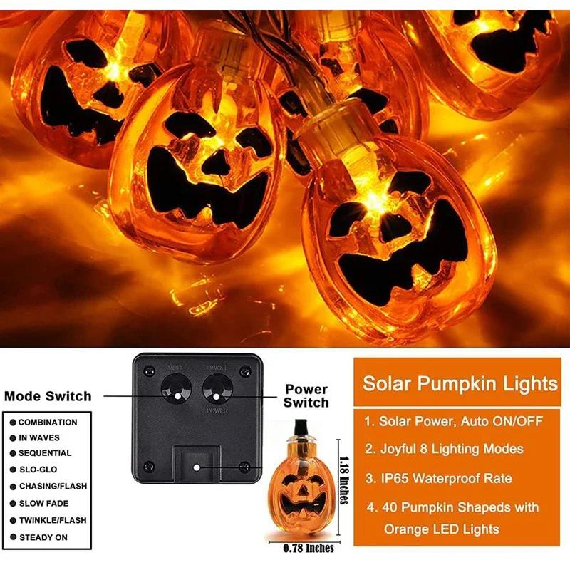 Solar String Lights LED Pumpkin Lights Outdoor Waterproof Garden Fairy Garland Halloween Yard Terrace Party Holiday Decoration 5M 20LD синий
Solar String Lights LED Pumpkin Lights Outdoor Waterproof Garden Fairy Garland Halloween Yard Terrace Party Holiday Decoration 5M 20LD синий