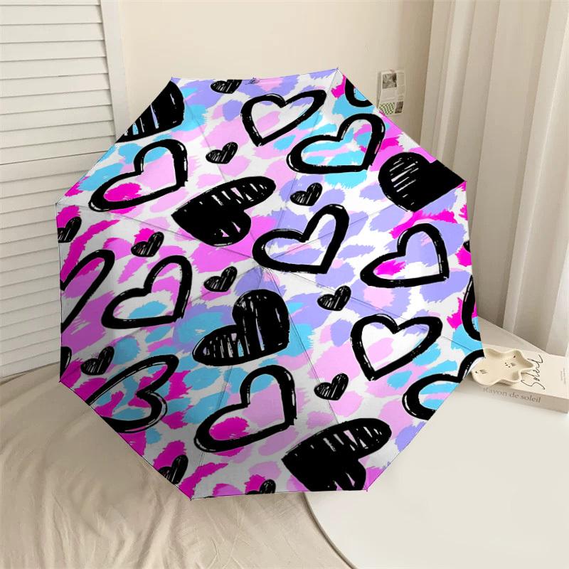 1PC Heart Umbrella-8-Rib Reinforced, Automatic Open, Lightweight & Durable, Fashion Accessory for Outdoor, J0371
1PC Heart Umbrella-8-Rib Reinforced, Automatic Open, Lightweight & Durable, Fashion Accessory for Outdoor, J0371